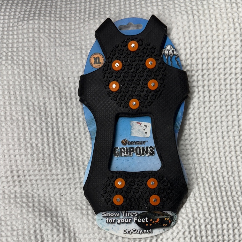 DryGuy GripOns Ice and Snow Traction Cleats - XL